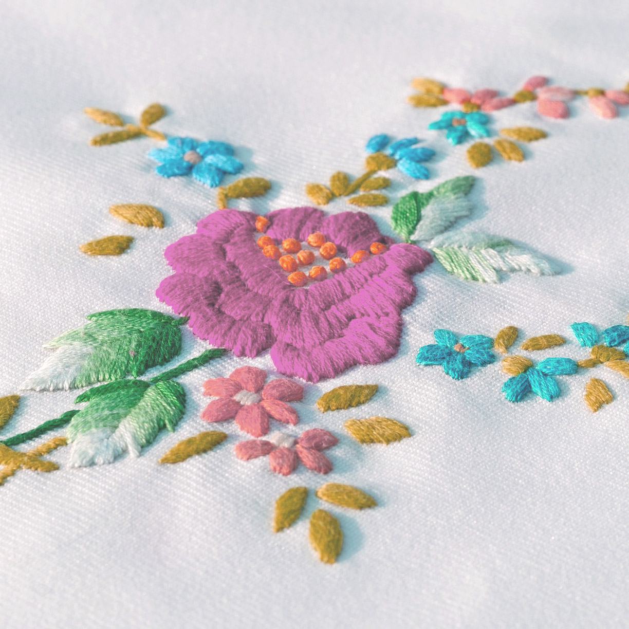 Free Style Embroidery Fabric