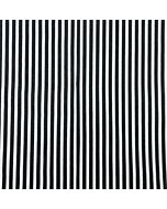 Polycotton Fabric - Candy Stripes - Black