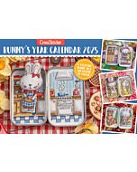 Calendar Bunny Tin & Fabric