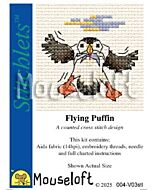 Mouseloft Stitchlet Flying Puffin