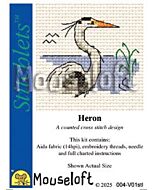 Mouseloft Stitchlet Heron