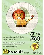 Mouseloft Stitchlet 'At the Zoo' - Lion