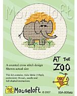 Mouseloft Stitchlet 'At the Zoo' - Elephant