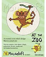 Mouseloft Stitchlet 'At the Zoo' - Monkey