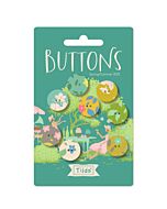 Tilda Sunday Brunch Green Buttons