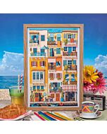 Cross Stitcher Project Pack - Issue 422 - Colourful Casas Project Pack