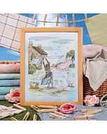 CrossStitcher Project Pack - Issue 424 - Washing Line