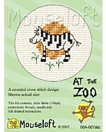 Mouseloft Stitchlet 'At the Zoo' - Zebra
