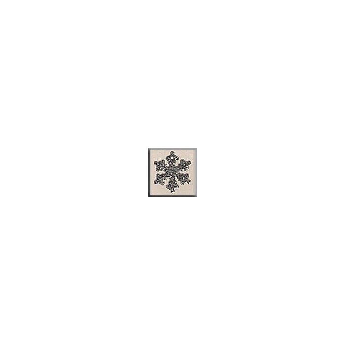 Glass Treasures 12035 - Small Silver Snowflake