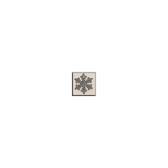 Glass Treasures 12037 - Medium Silver Snowflake