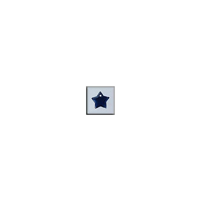 Glass Treasures 12173 - Small Flat Star Royal Blue