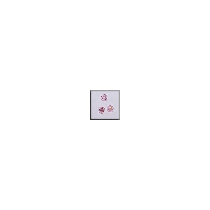 Crystal Treasures 13021 - Round Bead Light Rose