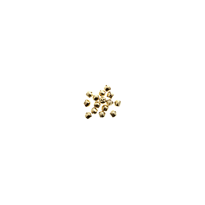 15mm Jingle Bells - Gold