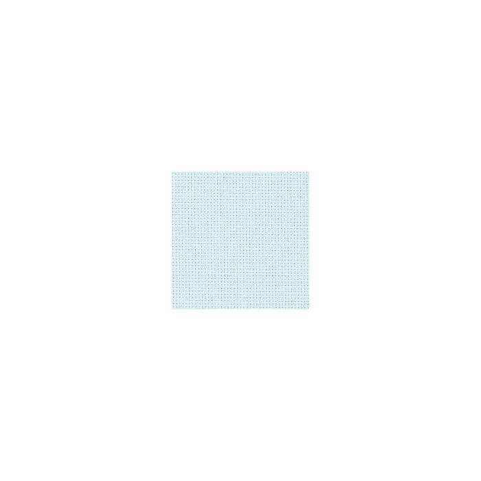 Zweigart 16 Count Aida Ice Blue - Off Cut - 65 x 55cm