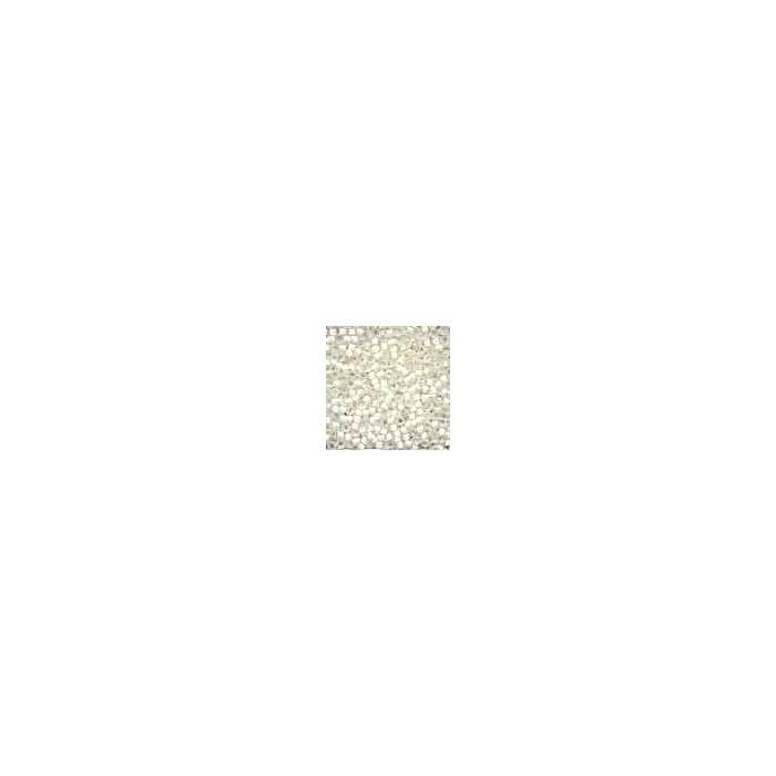 Frosted Glass Beads 60479 - Frosted White