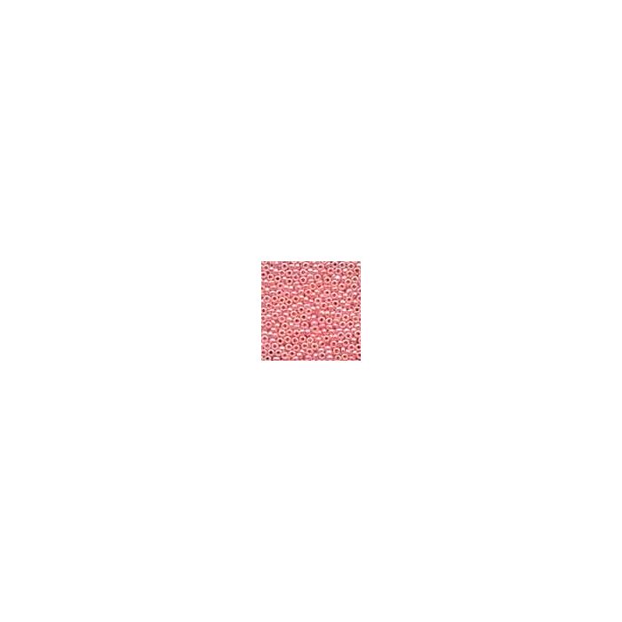 Frosted Glass Beads 62004 - Frosted Tea Rose