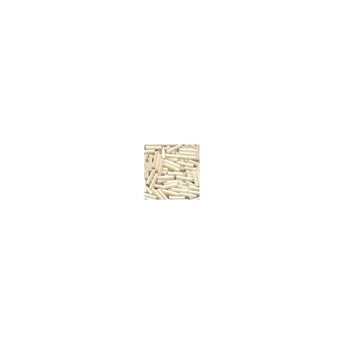 Medium Bugle Beads 80123 - Cream