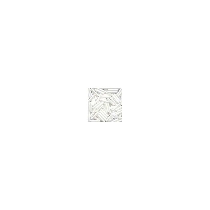 Medium Bugle Beads 80479 - White