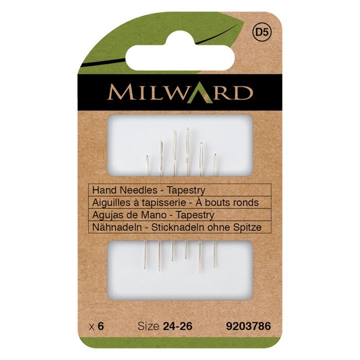 Milward Needle Set - Tapestry Size 24-26