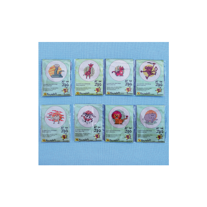 Mouseloft Stitchlets - At the Zoo