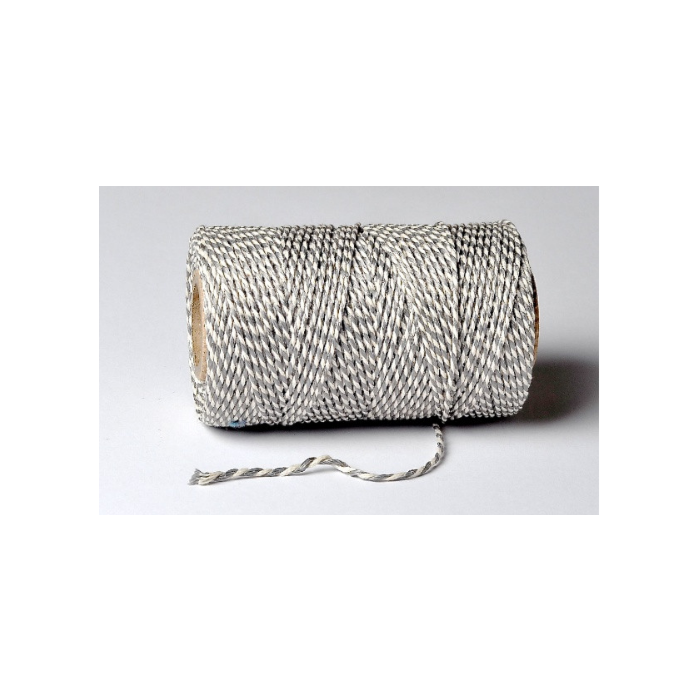Baker's Twine Metallic Silver 100m Roll