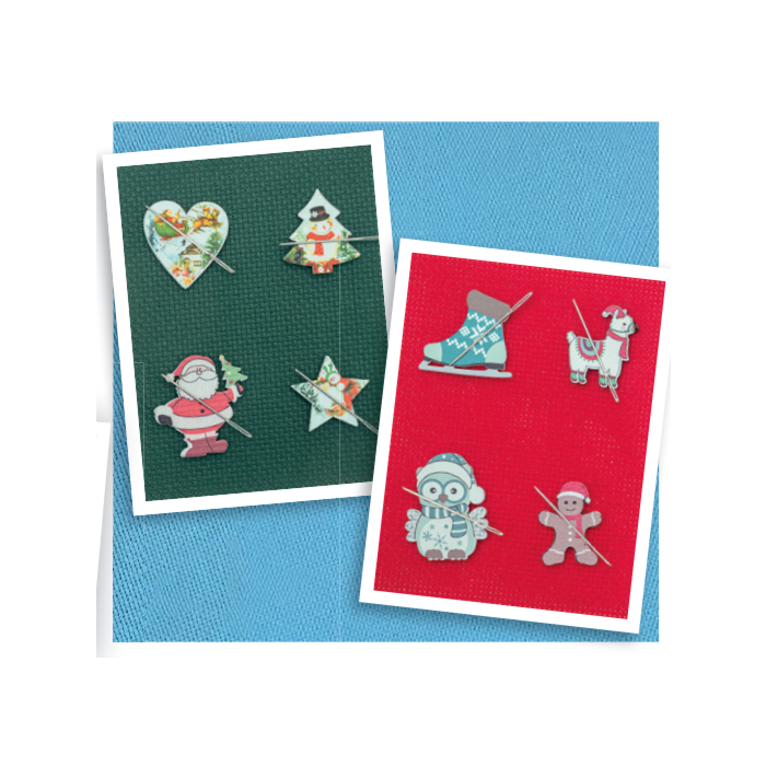 Christmas Festive Needleminders - Pack 2