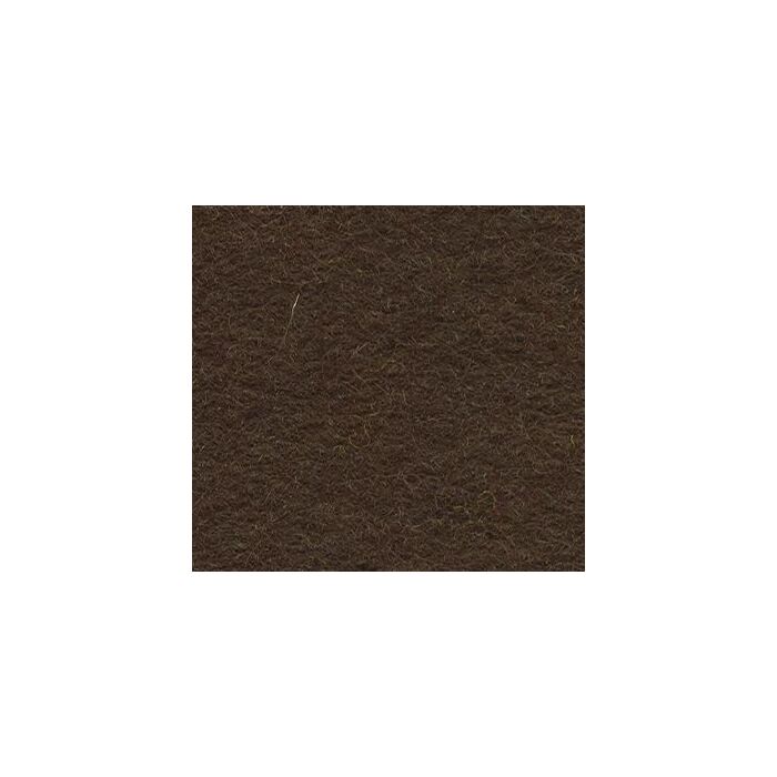 Felt Square Dark Brown 30% Wool - 9in / 22cm