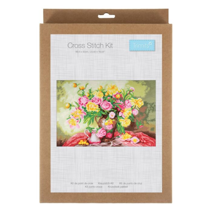 Roses - Trimits Cross Stitch Kit offer