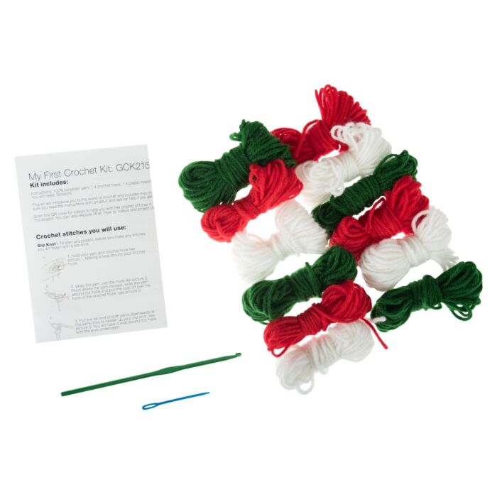 Trimits My First Crochet Kit - Granny Squares