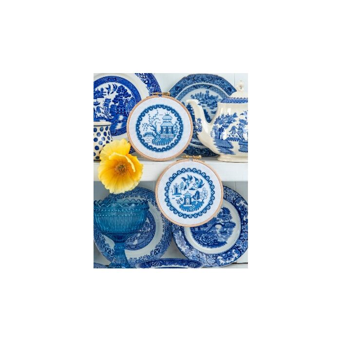 Cross Stitcher Project Pack - Best In Blue Willow - XST353