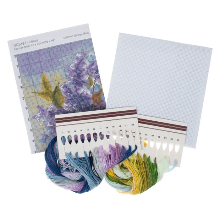 Lilacs - Trimits Cross Stitch Kit offer