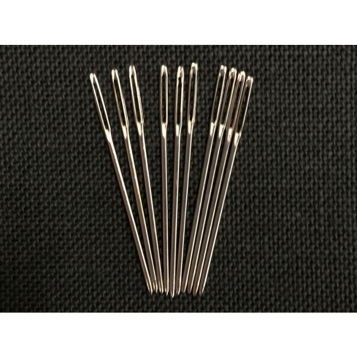 Nickel Plated Tapestry Needles - Size 20 (Pack of 10)