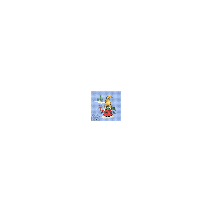 Mouseloft Gnellie's Christmas Gift Cross Stitch Kit - T31stl