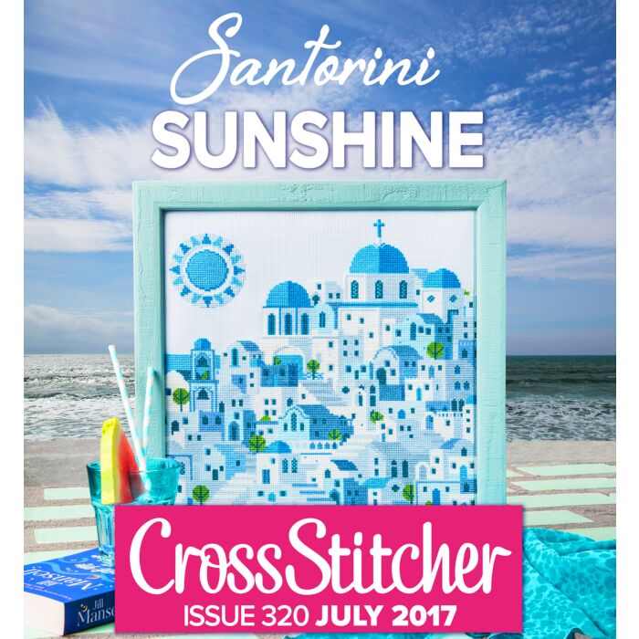 Cross Stitcher Project Pack - Santorini Sunshine Issue 320