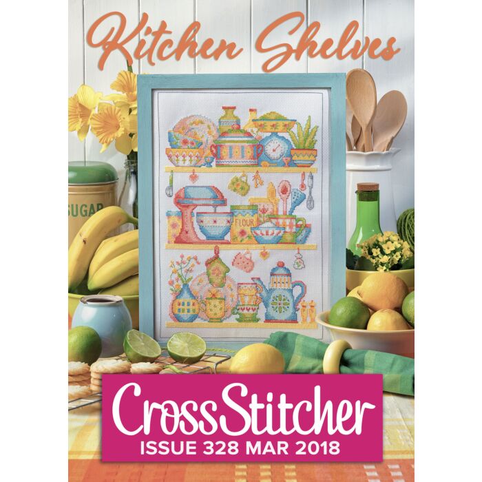 Cross Stitcher Project Pack - Kitchen Shelves Issue 328