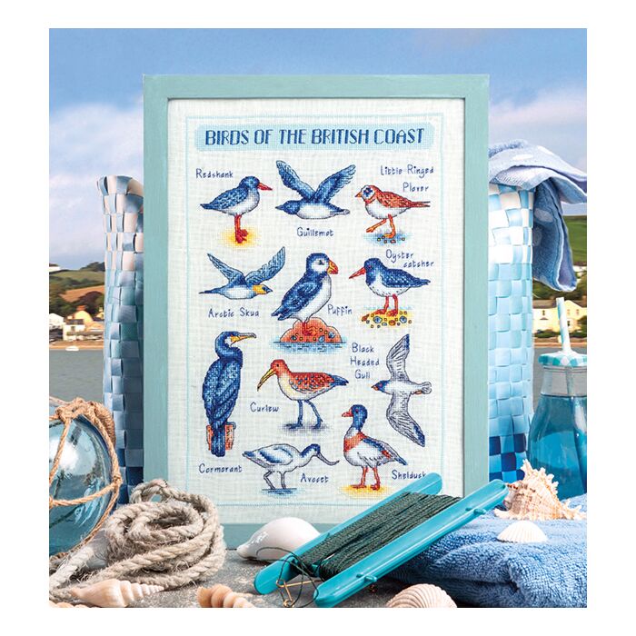 Cross Stitcher Project Pack - issue 384 - Seabird Spotting