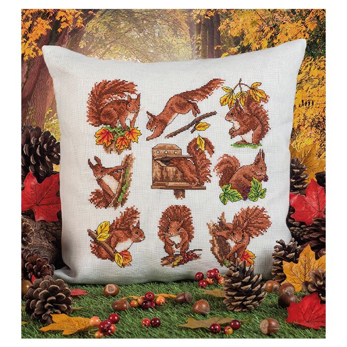 Cross Stitcher Project Pack - issue 388 - Squirrel Away