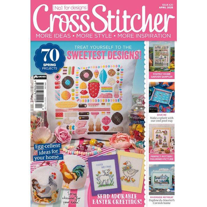 Cross Stitcher Magazine issue 420 April 2025