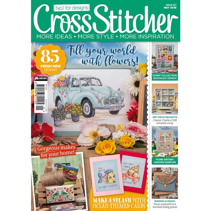 Cross Stitcher Magazine issue 421 May 2025