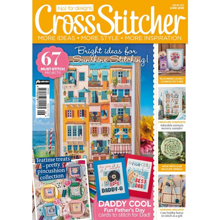 Cross Stitcher Project Pack - Issue 422 - Colourful Casas Project Pack