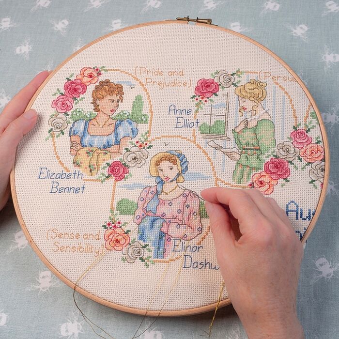 CrossStitcher Project Pack - Issue 424 & 425 - Ladies From Literature