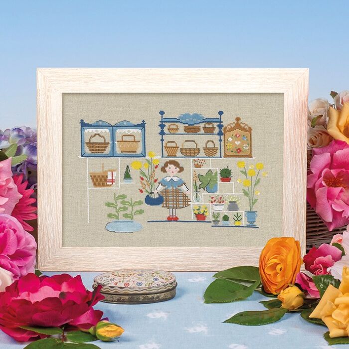 CrossStitcher Project Pack XST426 - Boutique Blooms