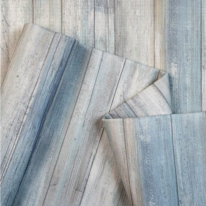 Fabric of The Month September 2025 - Rustic Sea Washed Boards