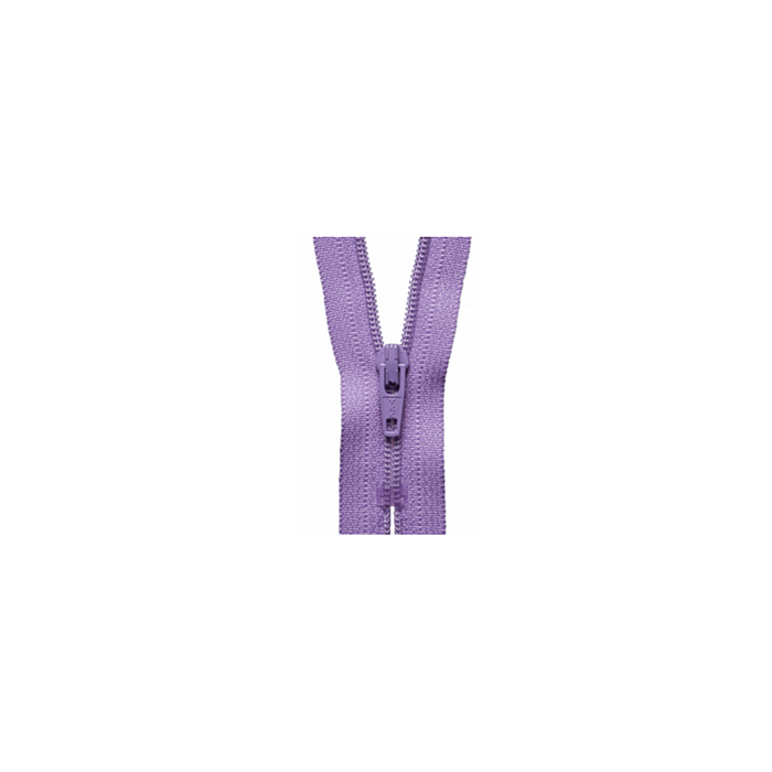 YKK Nylon 10cm Zip - Light Orchid 244