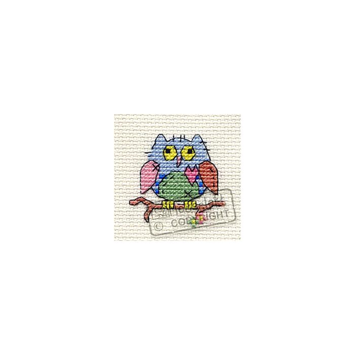 Mouseloft Patchwork Owl - 004-K03stl