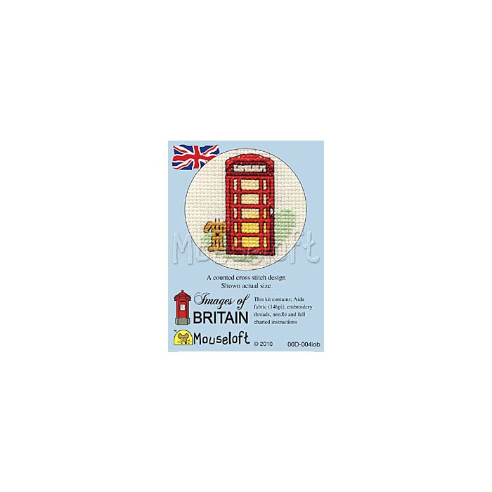 Mouseloft Red Telephone Box - 00D-004iob