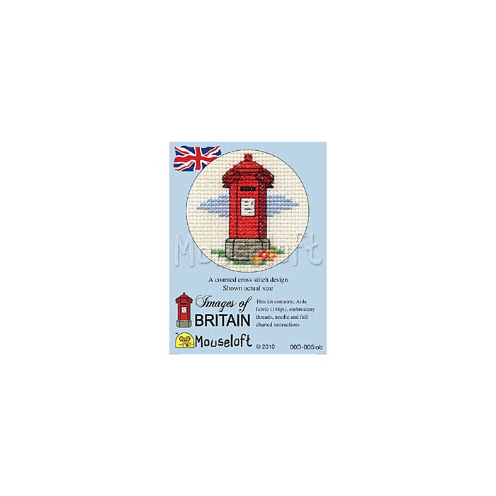 Mouseloft Red Pillar Box - 00D-005iob