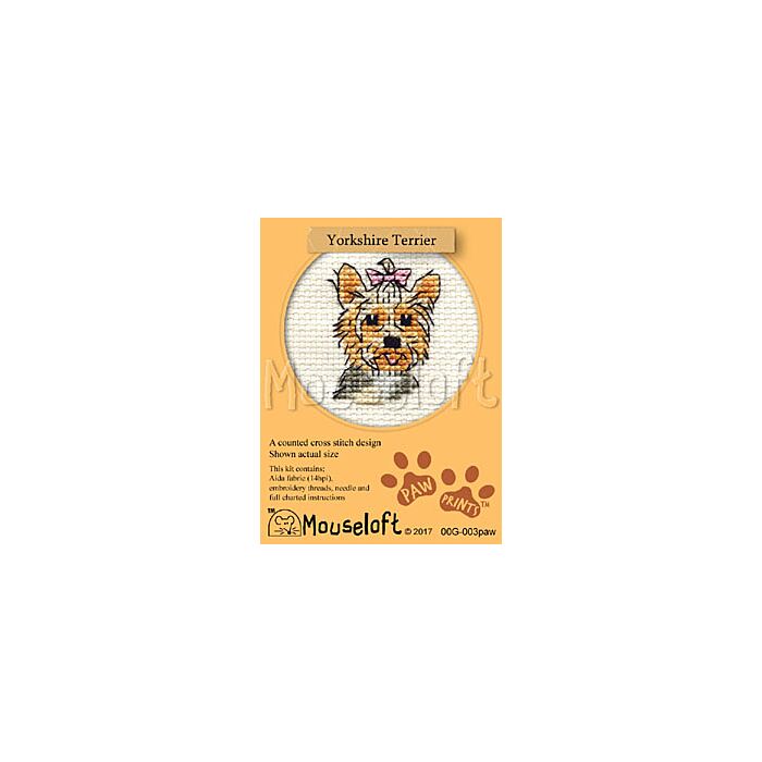 Mouseloft Yorkshire Terrier - 00G-003paw