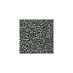 Antique Glass Beads 03011 - Pebble Grey