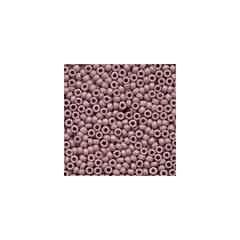 Antique Glass Beads 03020 - Dusty Mauve